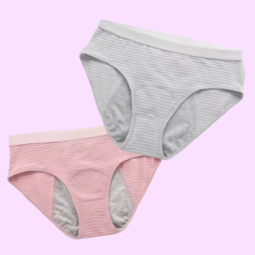 Kit 2x1 Bragas Menstruales Reutilizables